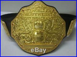 New Big Gold Textured Heavyweight Adult Wrestling Championship Title Belt 6.8lbs