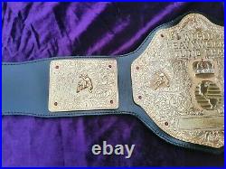 New Big Gold Textured Wrestling Championship Belt thick plates Adult size