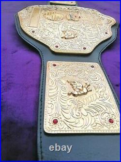 New Big Gold Textured Wrestling Championship Belt thick plates Adult size