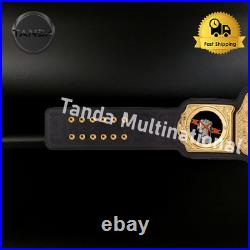 New C/M Punk Side Plate World Championship Belt Wrestling Title Belt 6mm Diecast