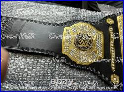 New Crown Jewel Wrestling Championship Title Belt 2MM & 4MM Brass Plated Adult