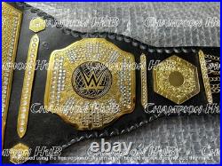 New Crown Jewel Wrestling Championship Title Belt 2MM & 4MM Brass Plated Adult