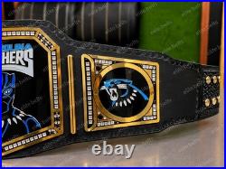 New Custom Carolina Panthers Championship Belt Adult Size 2mm Brass