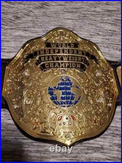 New Custom Independent World Heavyweight Championship Wrestling Belt 2mm Brass