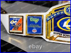 New Custom L A Ram Championship Belt Title Adult size 2mm Brass