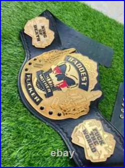 New Custom Made Baddest Championship Belt Adult Size 2mm Brass