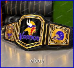 New Custom Minnesto vikings 1969 Championship Belt Title Adult size 2mm Brass