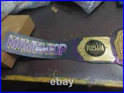 New Custom Rhea Ripley World Replica Championship Wrestling Belt 2mm Brass