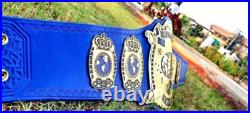 New Custom Worlds Globe Heavyweight Championship Wrestling Belt 2mm Brass