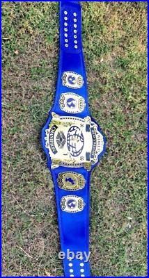 New Custom Worlds Globe Heavyweight Championship Wrestling Belt 2mm Brass