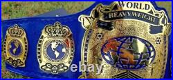 New Custom Worlds Globe Heavyweight Championship Wrestling Belt 2mm Brass