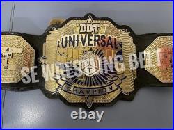 New DDT Universal Heavyweight Wrestling Championship Adult Size Replica 4mm Belt
