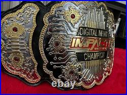 New Digital Media Impact Championship Belt Adult Size Zinc Metal