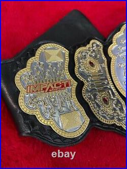 New Digital Media Impact Championship Belt Adult Size Zinc Metal