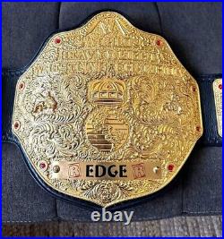 New Edge world heavy weight wrestling championship belt