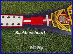 New England Patriots Championship Legacy Title Belt Adult's Size 2MM Brass