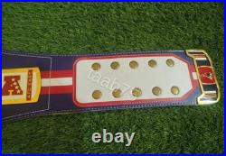 New England Patriots Legacy Titles Championship Belt Brass Adult Size 2mm