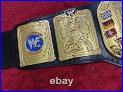 New European Championship Belt IN 4MM Zinc European Championship Wwf title Belt