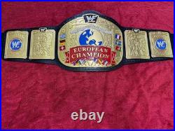 New European Championship Belt IN 4MM Zinc European Championship Wwf title Belt