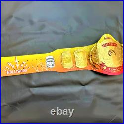 New Hulk Hogan Hulk mania Custom Tribute To Legend Championship Title Belt Brass New Hulk Hogan Hulk mania Custom Tribute To Legend Championship Title Belt Brass