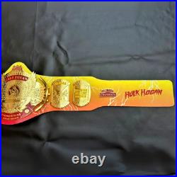 New Hulk Hogan Hulk mania Custom Tribute To Legend Championship Title Belt Brass New Hulk Hogan Hulk mania Custom Tribute To Legend Championship Title Belt Brass
