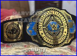 New INTERCONTINENTAL World Championship Title Replica Belt Brass 2MM Adult size