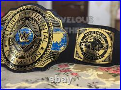 New INTERCONTINENTAL World Championship Title Replica Belt Brass 2MM Adult size