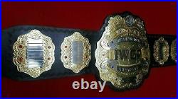 New IWGP Heavyweight Championship Replica Leather Belt Adult size
