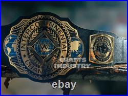 New Intercontinental Heavyweight Champions Title Belt Jc Side Plates Adult 2mm