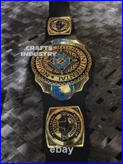 New Intercontinental Heavyweight Champions Title Belt Jc Side Plates Adult 2mm