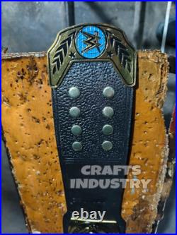 New Intercontinental Heavyweight Champions Title Belt Jc Side Plates Adult 2mm