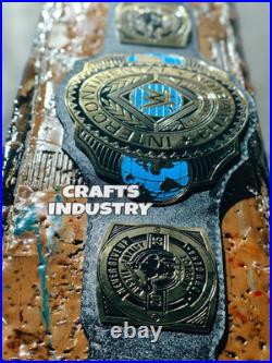 New Intercontinental Heavyweight Champions Title Belt Jc Side Plates Adult 2mm