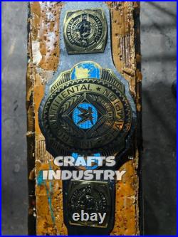 New Intercontinental Heavyweight Champions Title Belt Jc Side Plates Adult 2mm