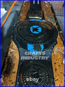 New Intercontinental Heavyweight Champions Title Belt Jc Side Plates Adult 2mm