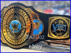 New Intercontinental World Championship Belt Wrestling Title 4mm Brass