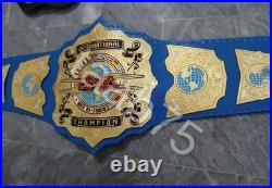 New International TNA Wrestling Heavyweight Championship Belt Adult Size 2mm