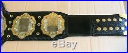 New Iwgp Heavyweight Championship Belt Dual gold Plated Adult Size