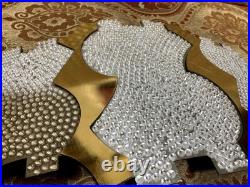 New Million Dollar Man Championship Belt Gold Wrestling Title Replica 2/4mm