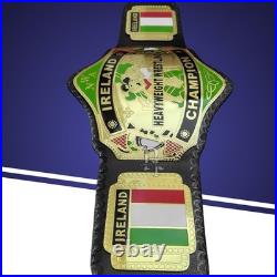 New NWA Ireland Heavyweight Wrestling Championship Belt Replica Adult CNC Zinc