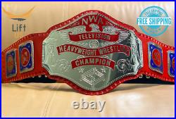 New NWA Television Heavyweight Wrestling Championship Belt Replica RED Adult