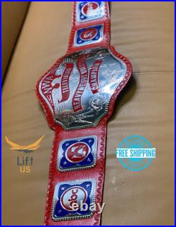 New NWA Television Heavyweight Wrestling Championship Belt Replica RED Adult