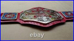 New NWA Television Heavyweight Wrestling Championship Replica RED Zinc 4mm