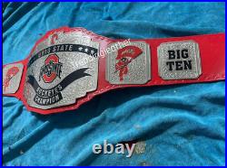 New Ohio State Championship Belt Adult Size Replica 2mm New Ohio State Championship Belt Adult Size Replica 2mm