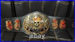 New SMOKING SKULL WWE / WWF World Heavyweight CHAMPIONSHIP Title Replica Belt