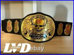 New Skull smoking Heavyweight Wrestling Championship Belt 2mm Brass New Skull smoking Heavyweight Wrestling Championship Belt 2mm Brass