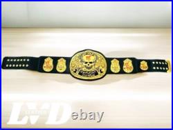 New Skull smoking Heavyweight Wrestling Championship Belt 2mm Brass New Skull smoking Heavyweight Wrestling Championship Belt 2mm Brass