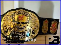 New Smoking Skull Heavyweight Wrestling Championship Belt 2mm Brass