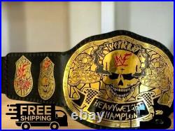 New Smoking Skull Heavyweight Wrestling Championship Belt 2mm Brass