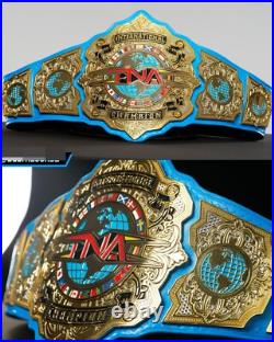 New TNA INTERNATIONAL Wrestling Championship Belt Replica 2mm Zinc
