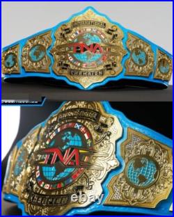 New TNA INTERNATIONAL Wrestling Championship Belt Replica 2mm brass New TNA INTERNATIONAL Wrestling Championship Belt Replica 2mm brass
